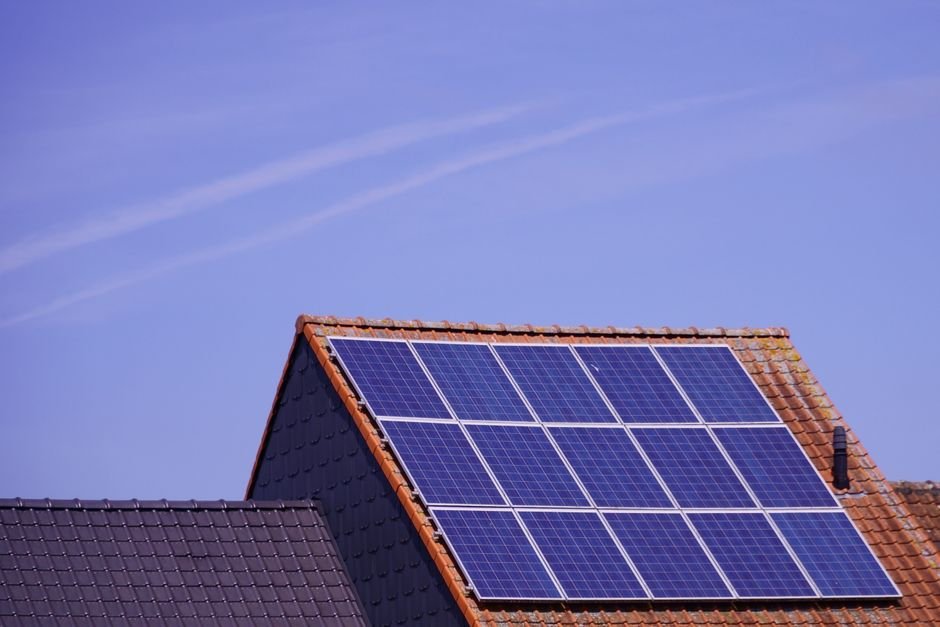Solar cell close-up